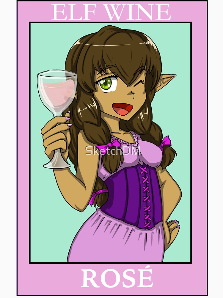 Elf wine rose by SketchDM