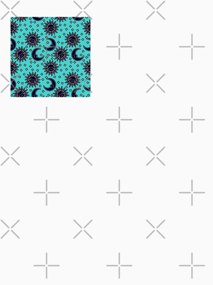 sun and moon pattern by dottiedigitals