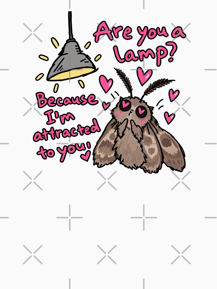 Are You a Lamp Funny Moth by MonkiFlipp