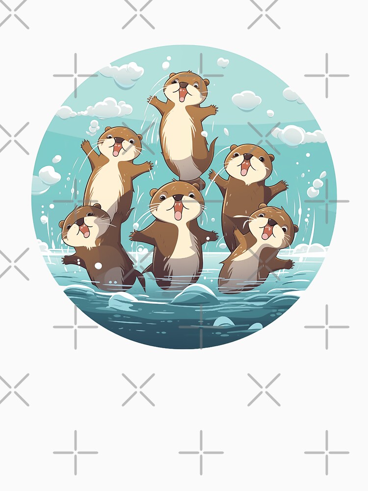 Make a Splash! Dive into the Otter-verse with Redbubble Designs by digizonebydas