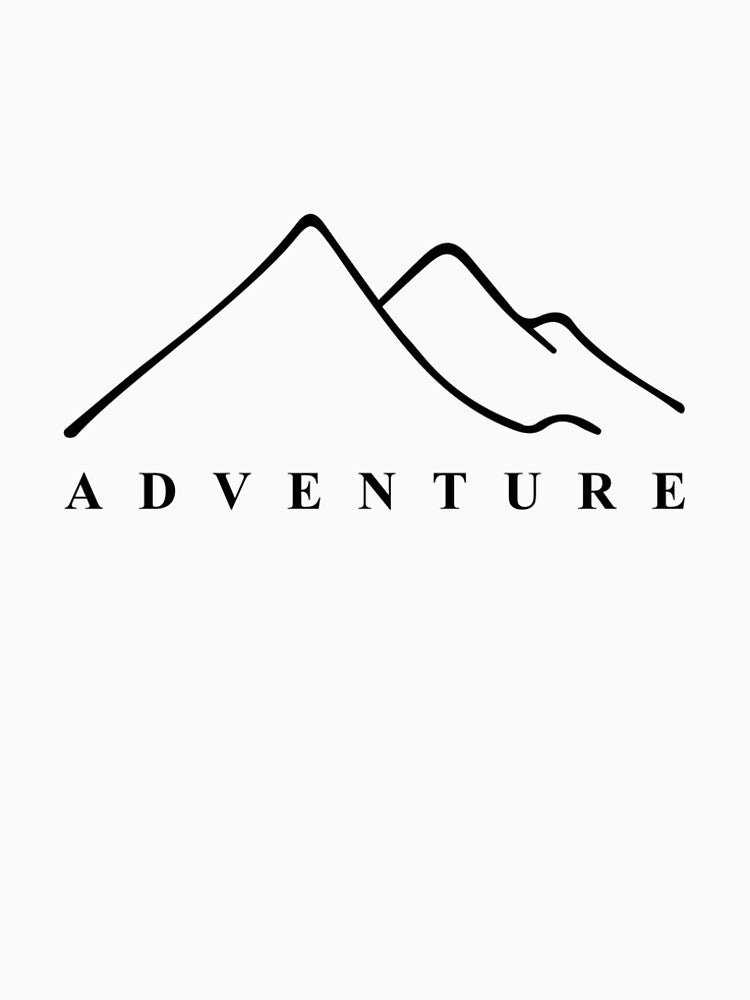 Mountain Minimalist Line Art T Shirt - Light Colors by SYLONStudio