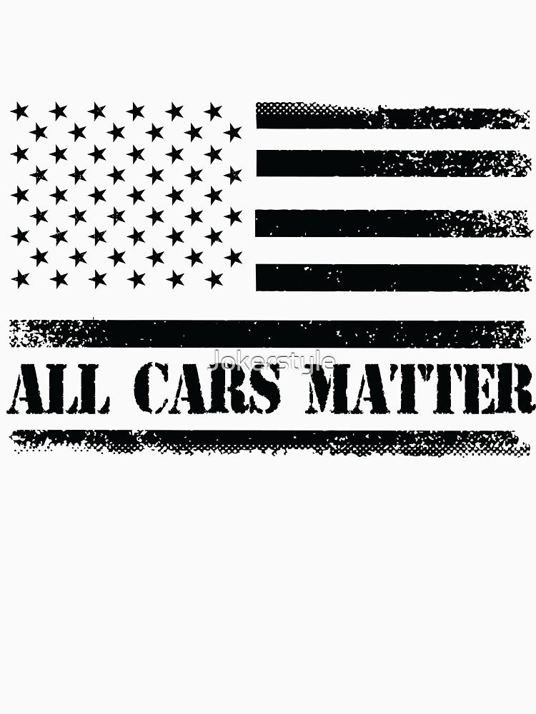 All Cars Matter Funny Mechanic Recovery Army USA Flag Vintage by Jokerstyle