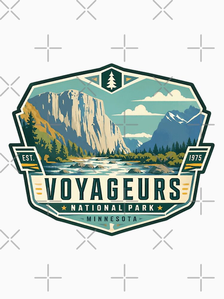 Voyageurs National Park Minnesota Established 1975 Park Explorer Travel Souvenir by Simsimah26Parks
