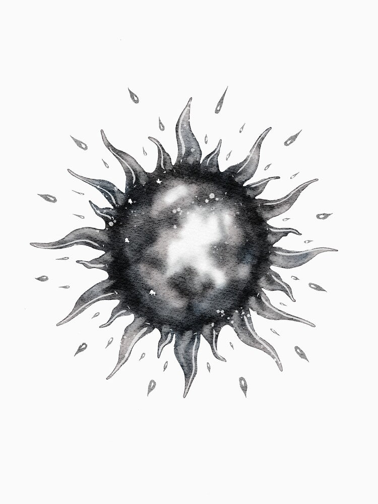 Magic celestial sun by flyingfoxarts