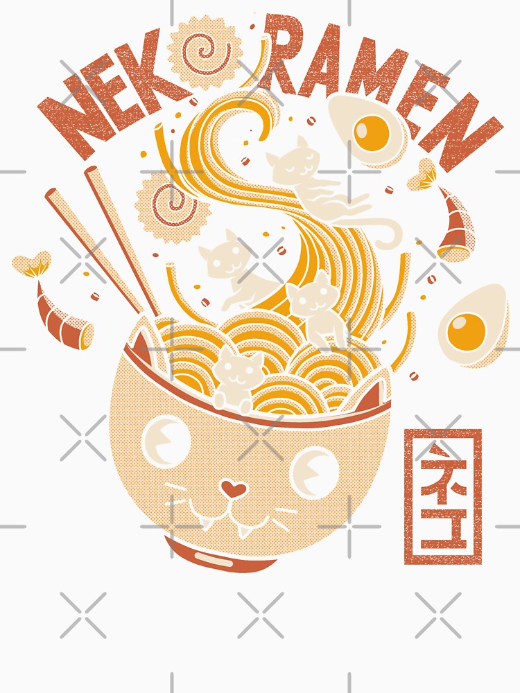 Ramen Cat Head by Tobe Fonseca by Tobe Fonseca®