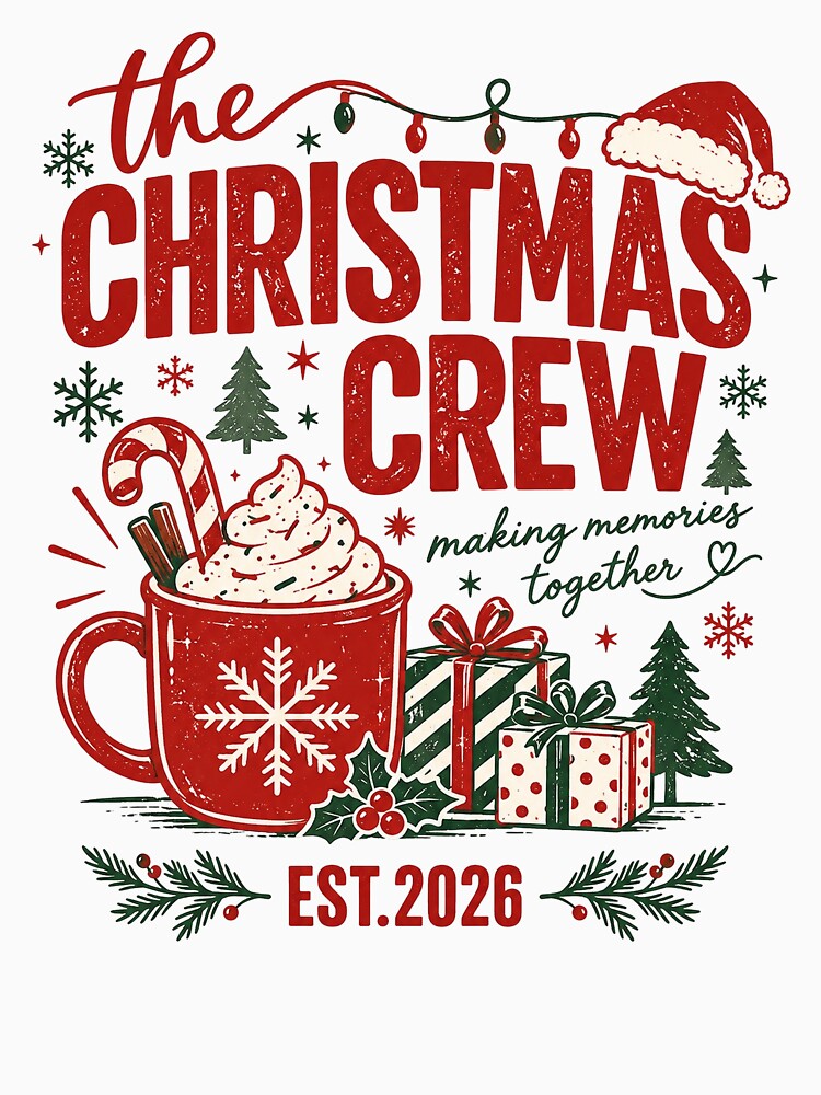 Family Christmas, Matching Holiday Family, Christmas Crew, Family Reunion, Vintage Christmas, Retro Holiday, Festive Family Gift, Christmas Gathering by Quiajia
