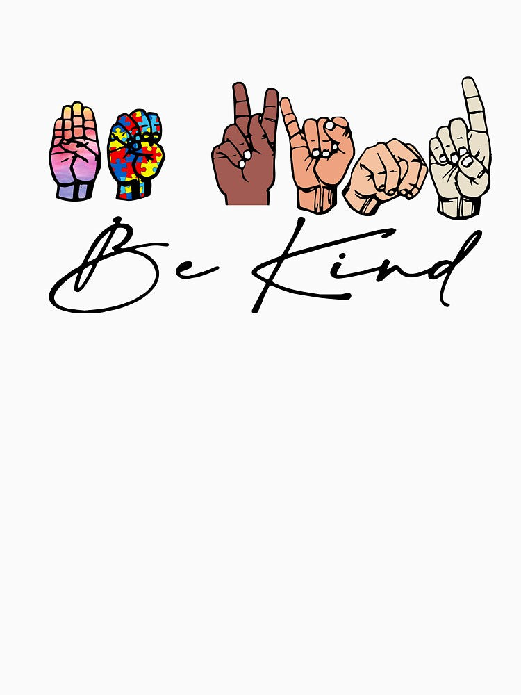 Be Kind Sign Language Hand by BenJHilton