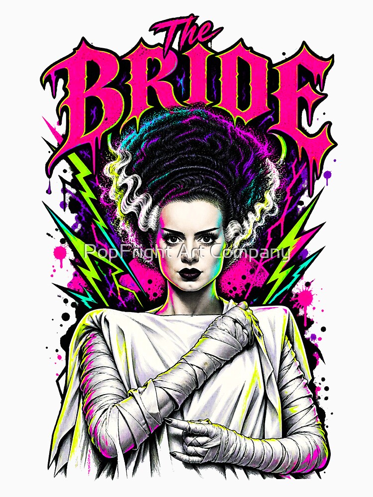 The Neon Bride by PopFright Art Company