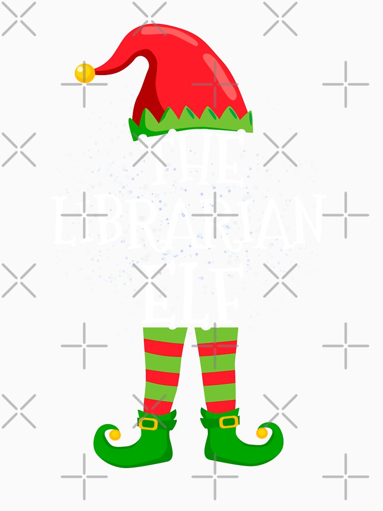LIBRARIAN Elf Family Matching Christmas Group by CosmoKitsch