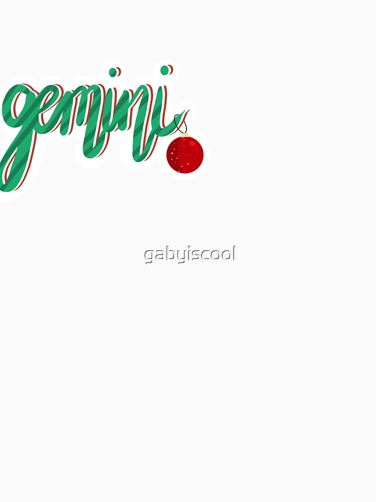 Gemini Christmas Decoration by gabyiscool by gabyiscool