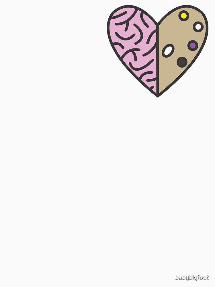 Art Therapy - Non-Binary Pride Flag by babybigfoot