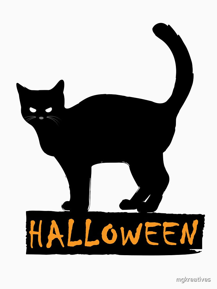 Black Cat | Happy Halloween by mgkreatives