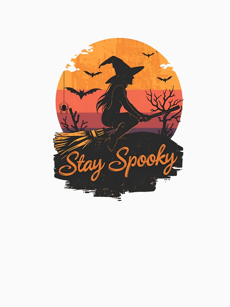 halloween stay spooky retro by ibrahimbrand