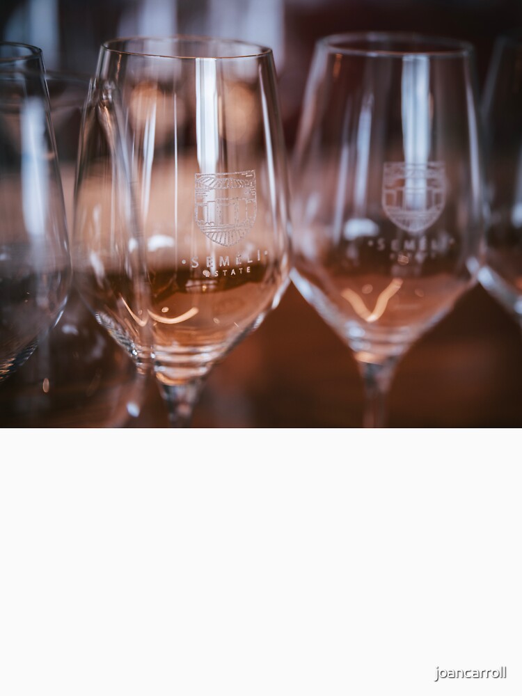 Elegant Wine Glasses Display by PhotoArt by Joan Carroll