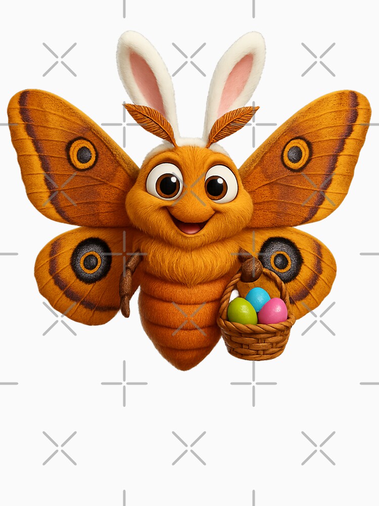 Easter Polyphemus Moth by Sillytoe
