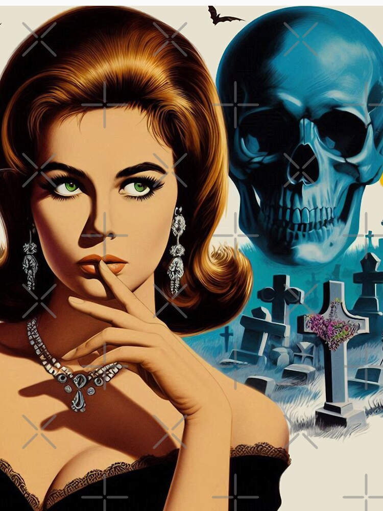 Vintage Horror Girl by PulpVintage