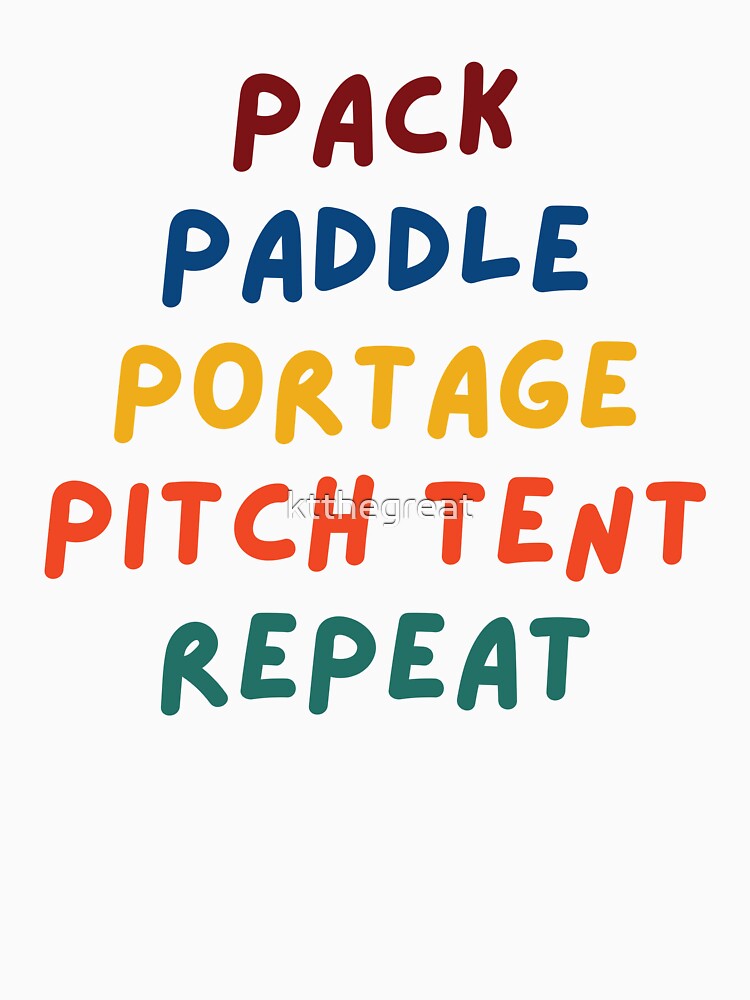 Paddle Portage Repeat by ktthegreat