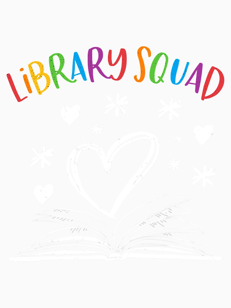 Library Squad Librarian Bookworm Book by thailam4598