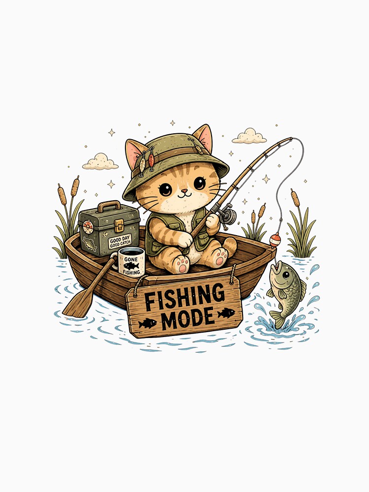 Fishing Mode – Cute Cat Fishing Adventure by MySthore
