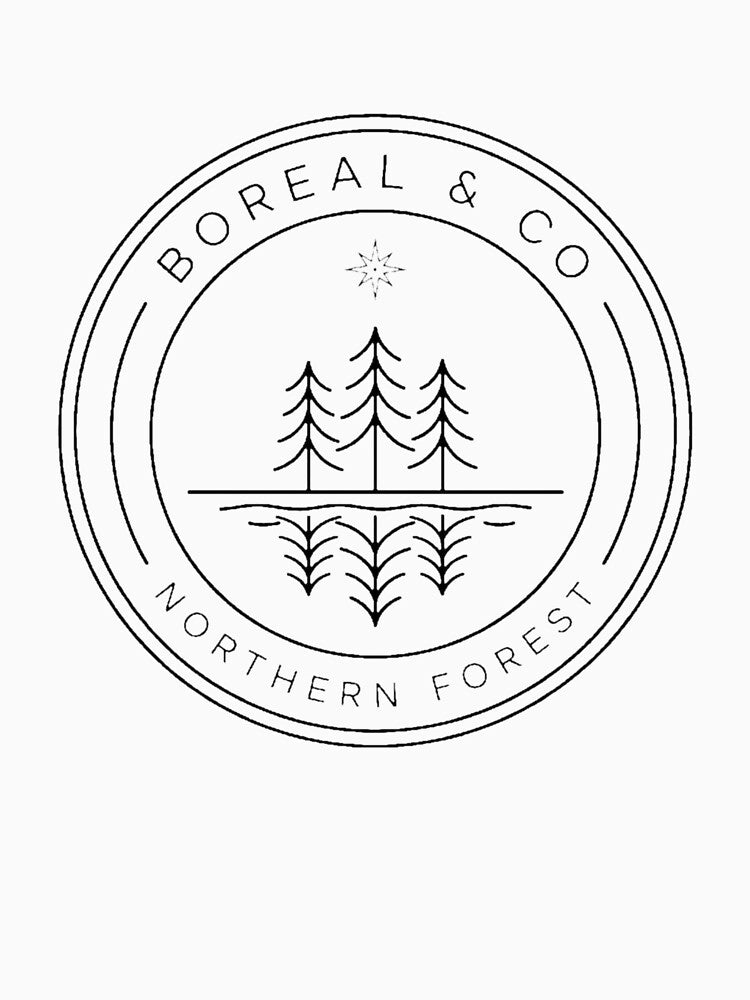 Reflection Lake Badge Pines Mirror BOREAL & CO by ismai6