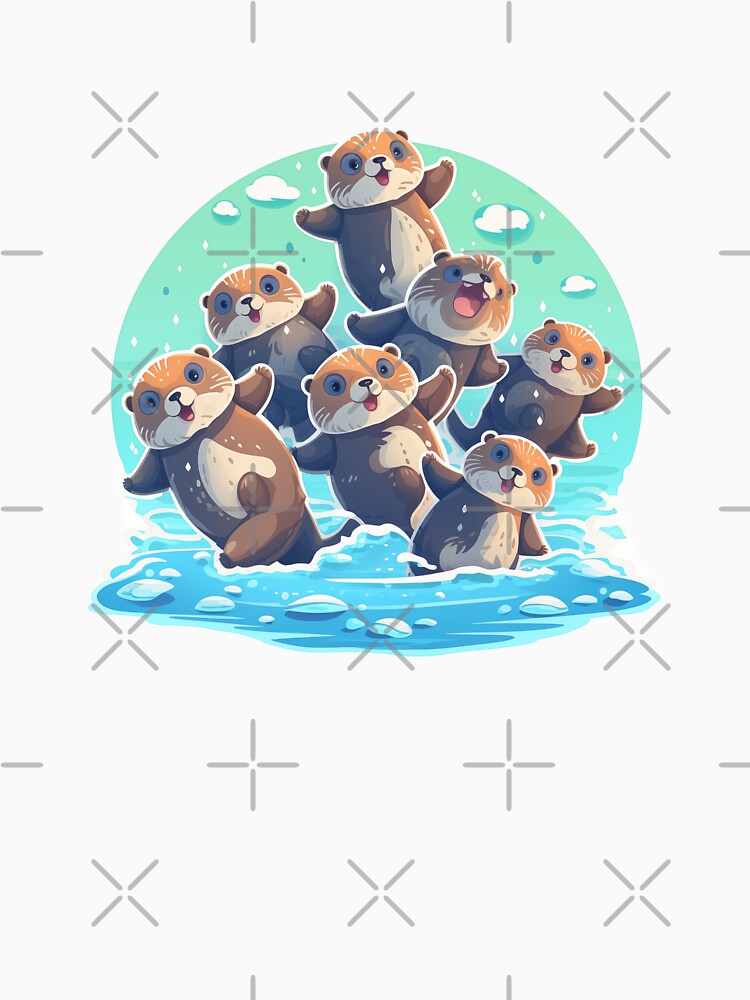 Otter Obsessed? Redbubble Has Your Playful Aquatic Apparel & More! by digizonebydas