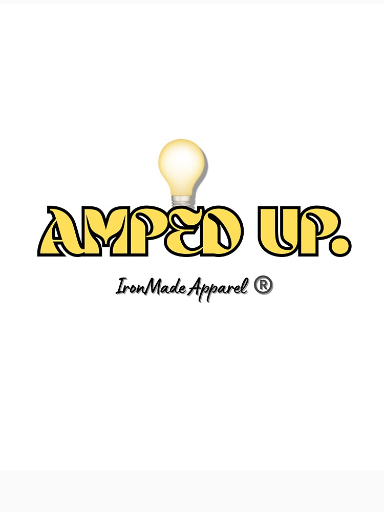 Amped Up Electrician T-Shirt – Funny Electrician Shirt for Electrical Workers, Linemen & Tradesmen Power Humor Tee by IronMade Apparel
