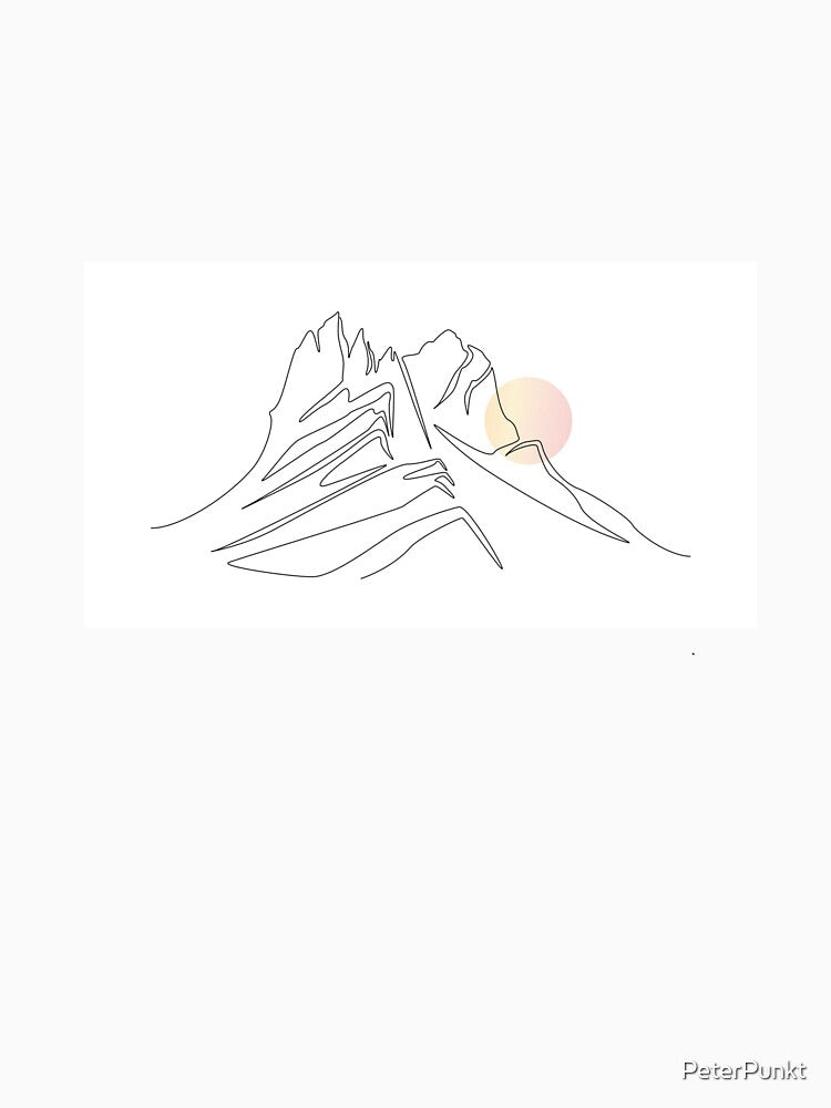 Mountain motif by PeterPunkt