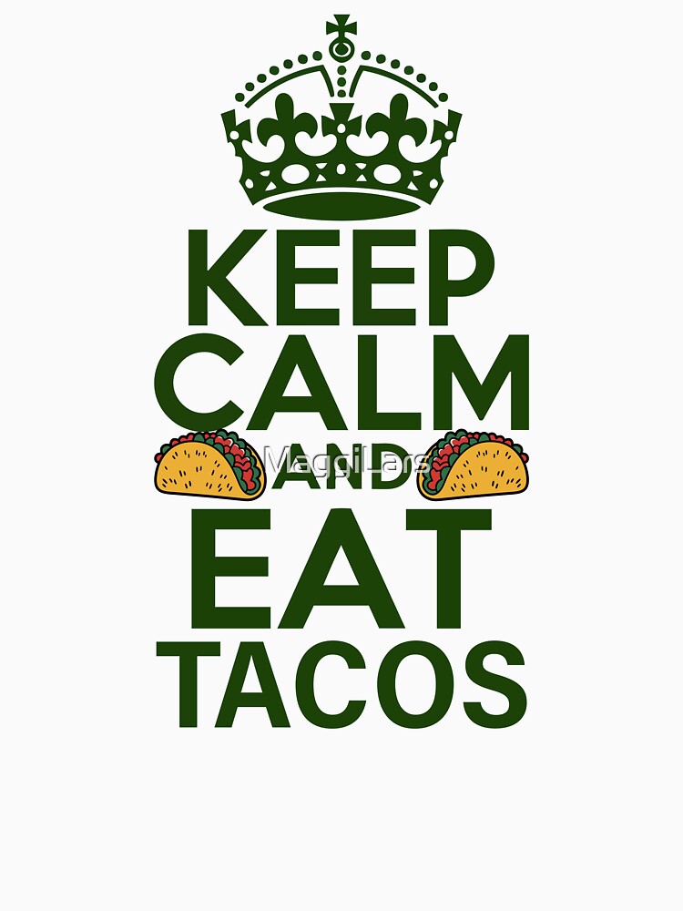 Taco with a funny inscription by MaggiLars