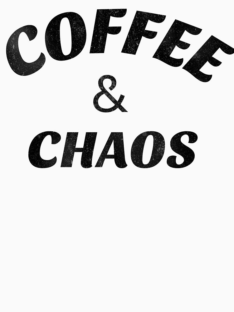 Coffee and Chaos by DiscGolfTees