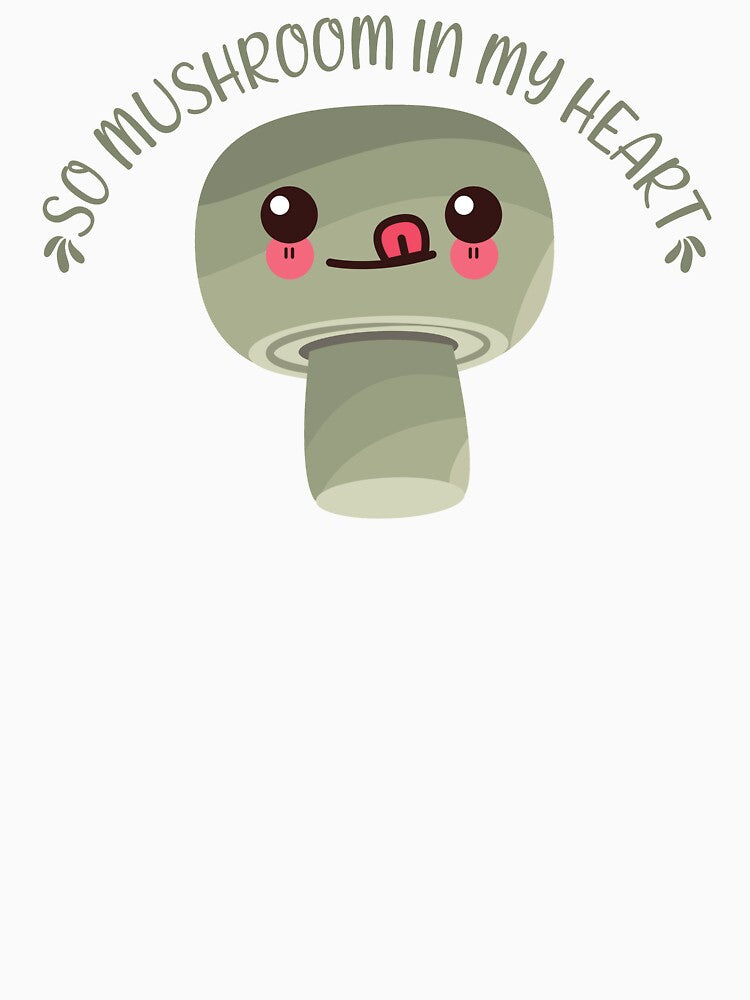 so mushroom in my heart Kawaii mushroom by KawaiiPark