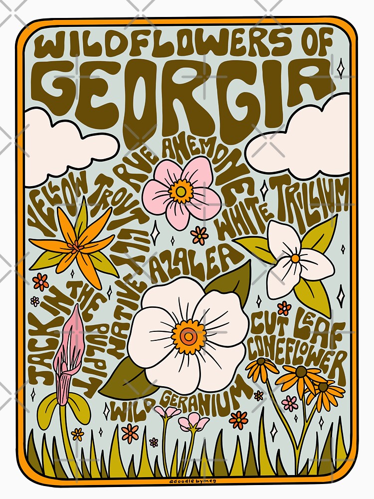 Georgia Wildflowers by doodlebymeg
