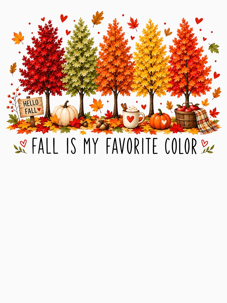 Fall Is My Favorite Color by PixyPrint