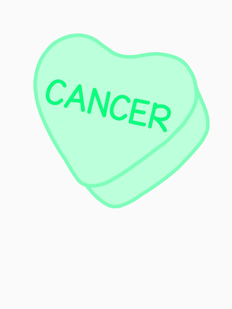Cancer Green Candy Heart Sweet Heart Cute by SlimyFish