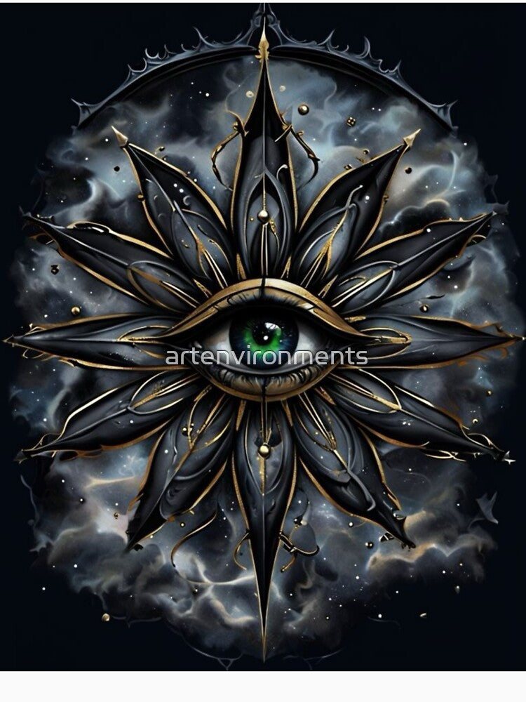 Cosmic Evil Eye by artenvironments