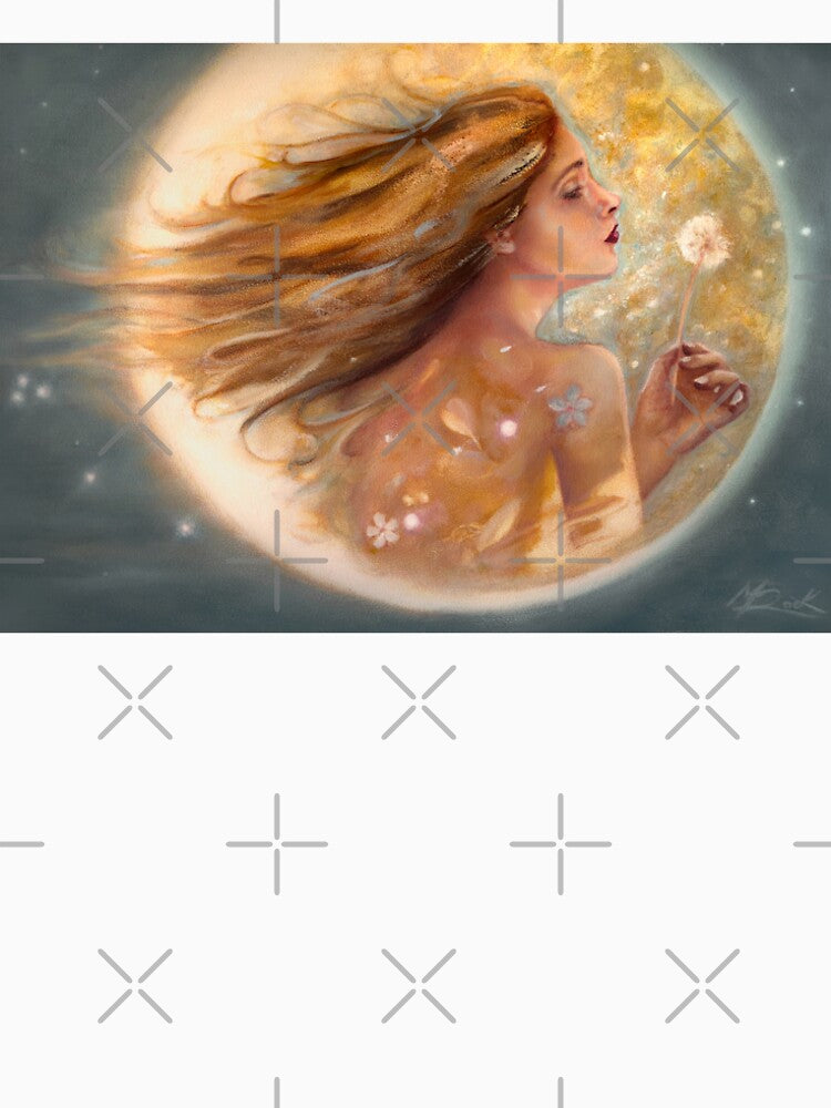 FLOWER MOON by Michael Rock Art