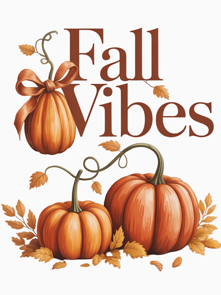 Fall Vibes Pumpkin Fall by Sunset4Bones