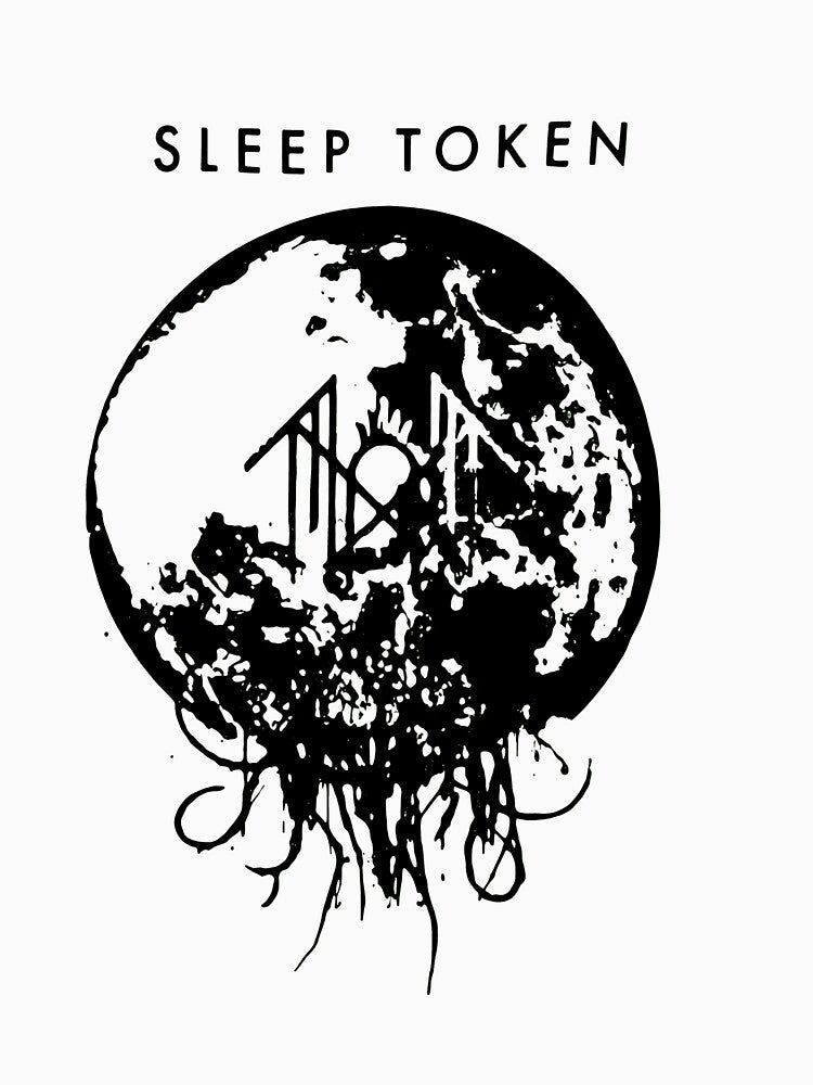 Moon Tentacles Band Logo by OdditiesByE