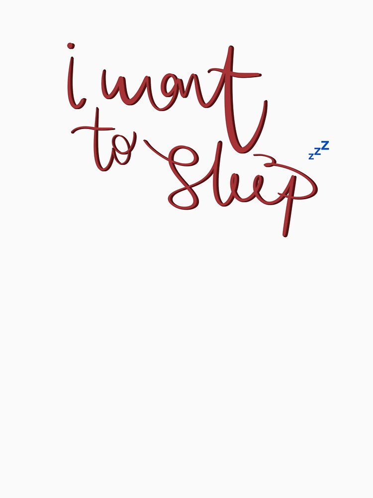 I want to sleep by Artheticsbyamna