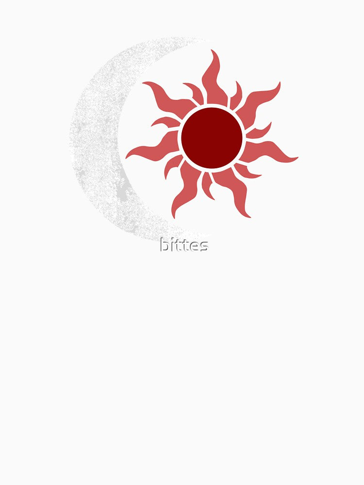 Red Sun and Silver Moon by bittes