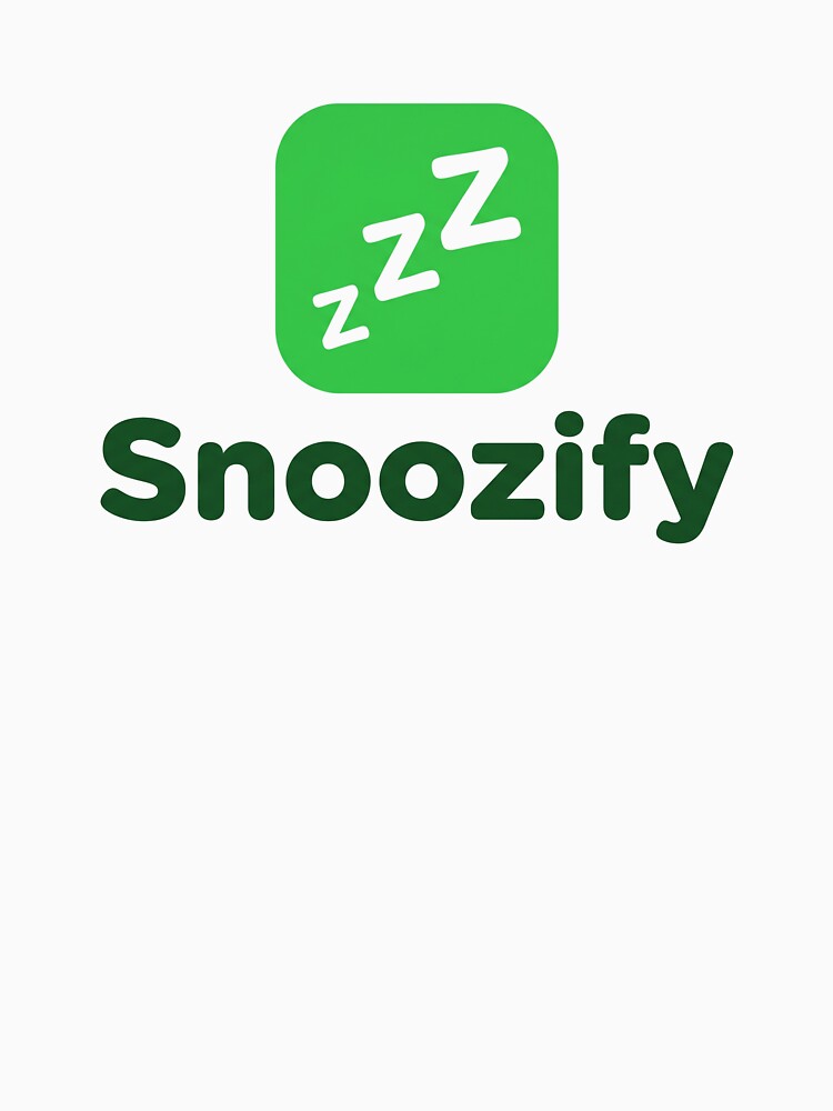 Snoozify Funny Sleep Music Parody Logo by ⭐Anistore⭐
