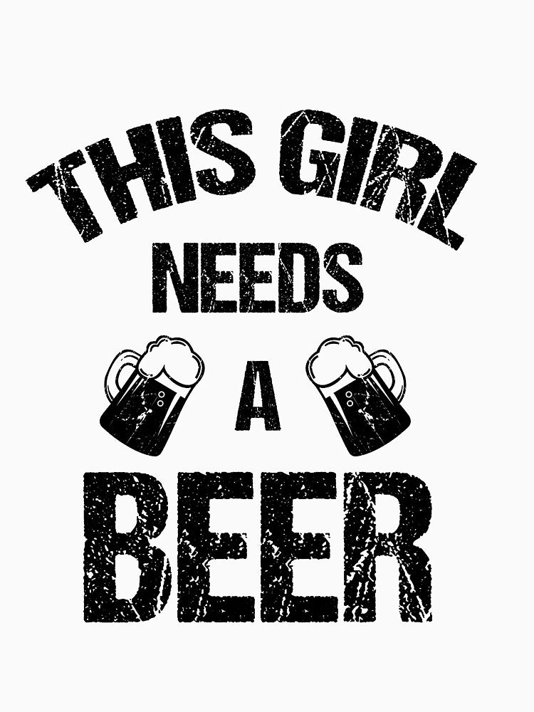 This girl needs a beer by Matheus2001