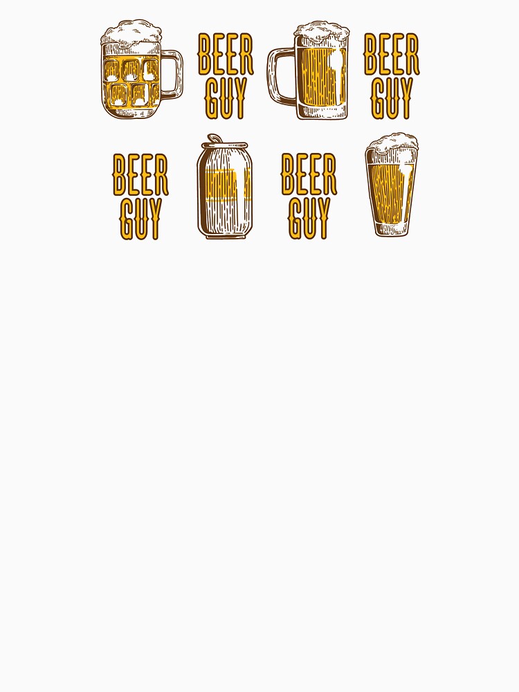 BEER GUY! (on White) by PawsitiveMum
