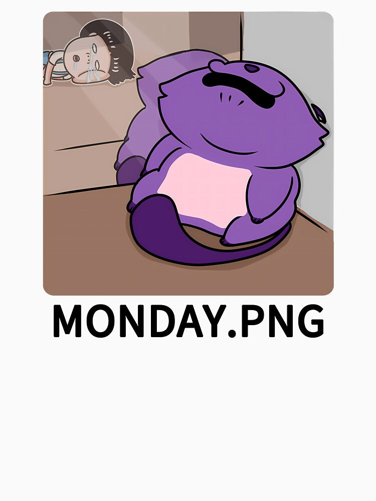 Monday.png Cat Real Talk by kidgenerationtk
