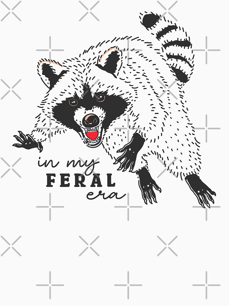 Feral Raccoon by Almasha