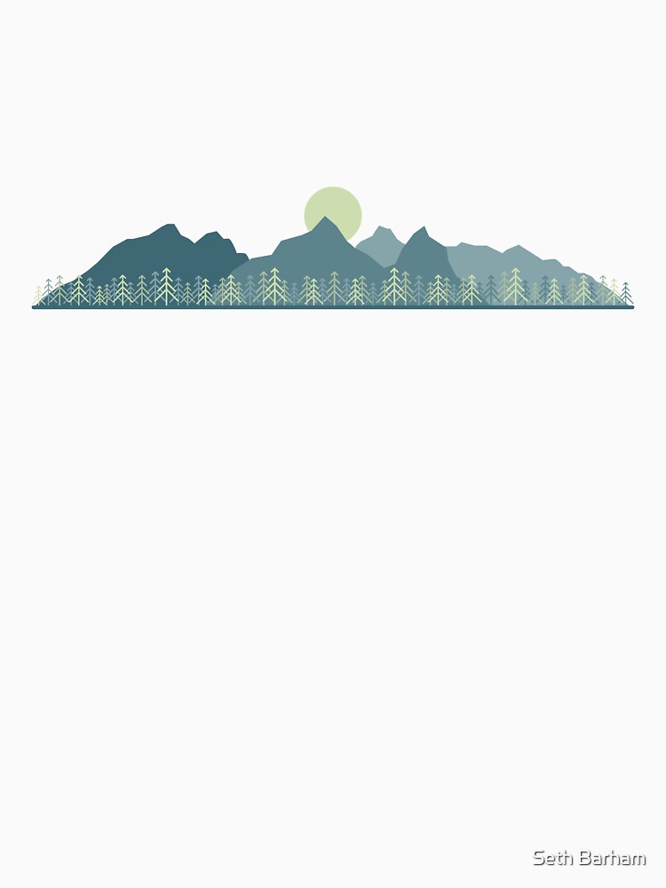 Afternoon Mountains by Seth Barham