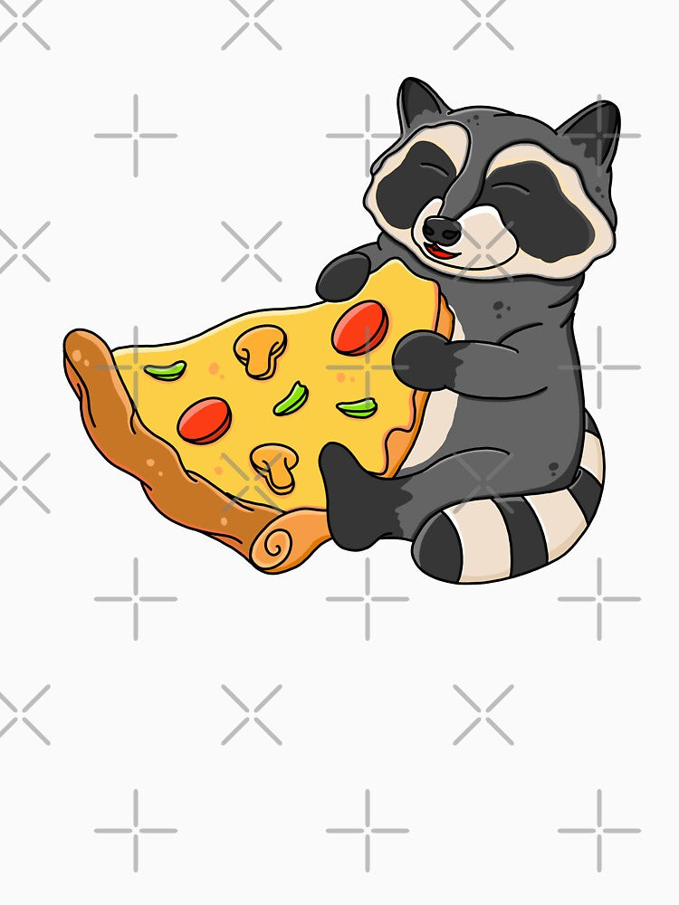 Raccoon Pizza by Kimprut