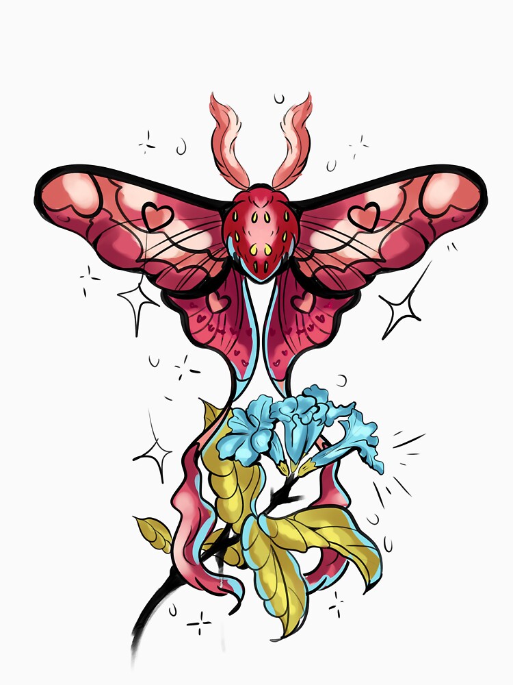 Strawberry Moth by Camne