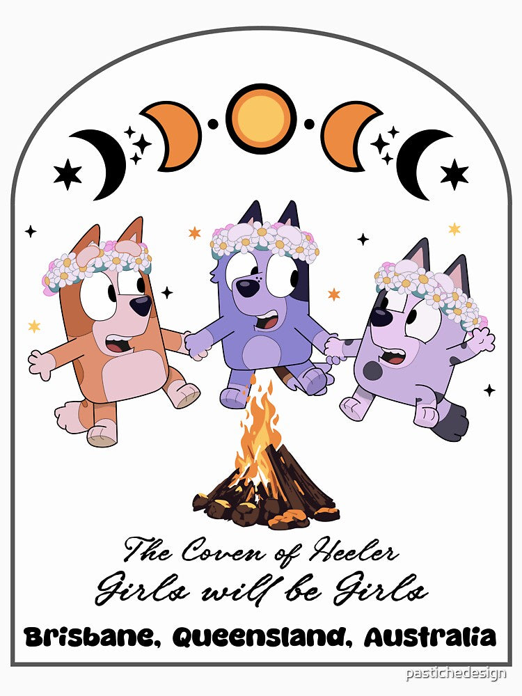 The Coven of Heeler ~ Bright Colors by pastichedesign
