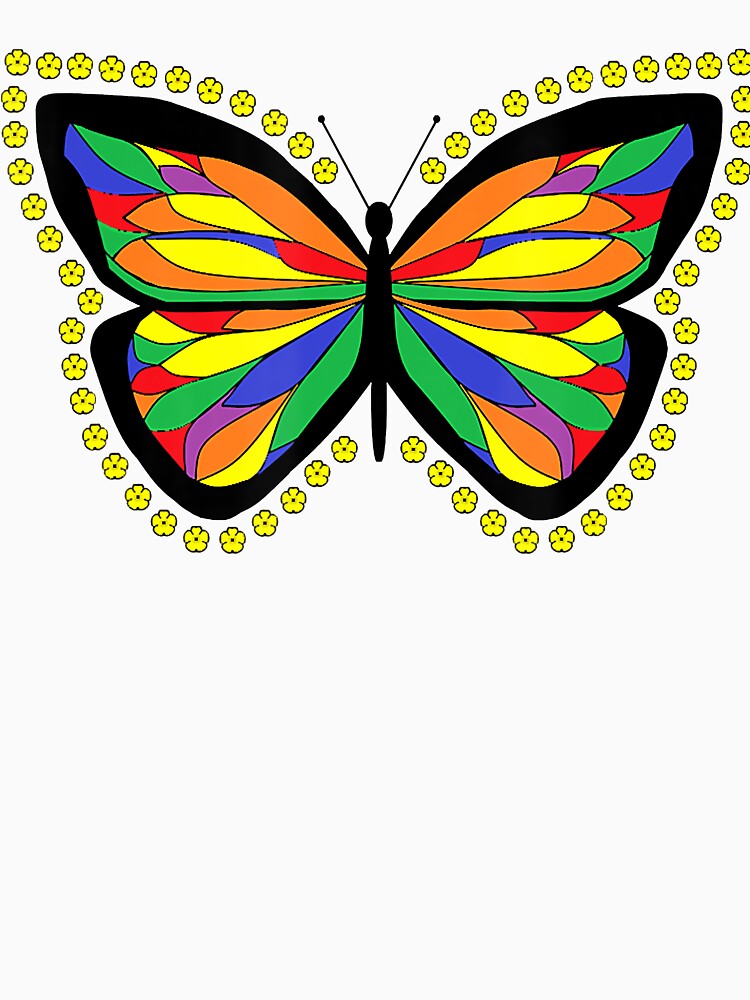 Big Colorful Butterfly by MichaelDichiera