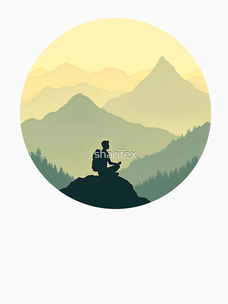 Summit Stillness - Minimalist Mountain Meditation by sharifex